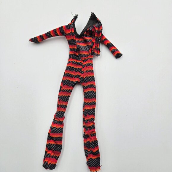 Monster High Toralei Stripe Power Ghouls Accessories Jumpsuit Mask Boots Belt Br - Picture 8 of 14